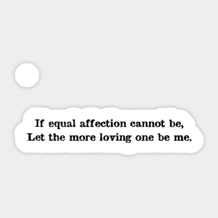 AFFECTION Sticker